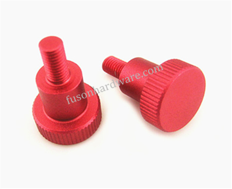 Knurled Thumb Screws, Red Thumb Screws,Thumb screws made in China