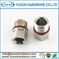 CNC Screws with O-ring,high quality OEM Machinery CNC lathe parts