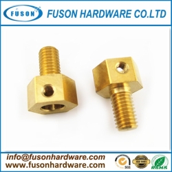 CNC Brass Screws with Hex, Turning Brass Parts