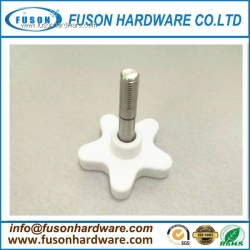 Plastic Five Pointed Star Head with Stainless steel Screws/   Custom Plastic Head with SS303 Screws