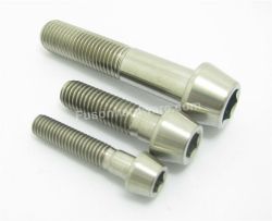 Titanium Conical Screws/ Ti Screws for Motorcycle M10x60mm