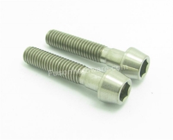 Titanium Conical Screws/ Ti Screws for Motorcycle M10x60mm